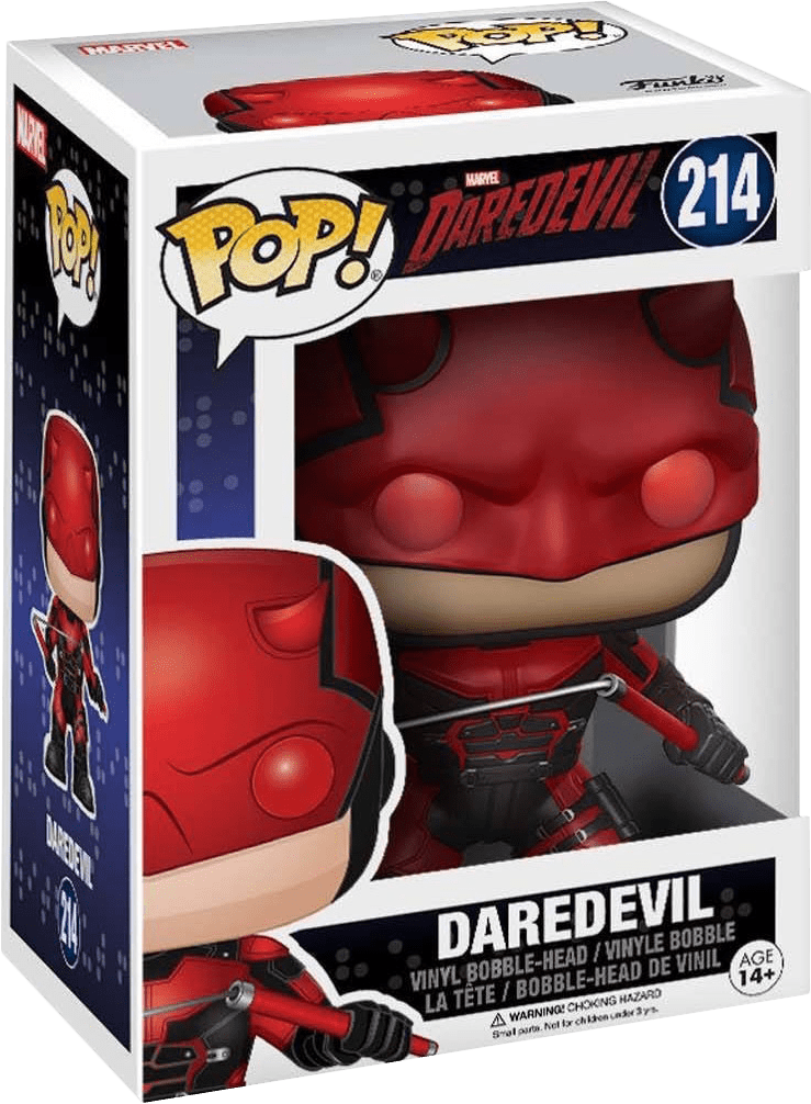 Marvel Daredevil Funko Pop214 PNG