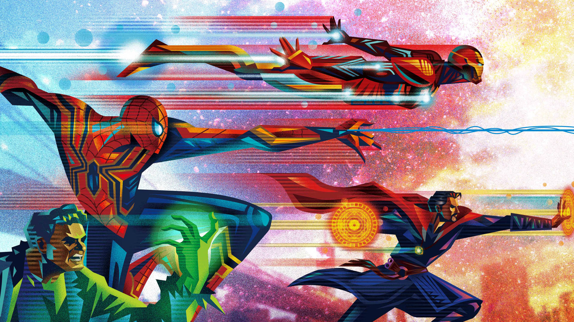 Marvel Desktop Comics Background