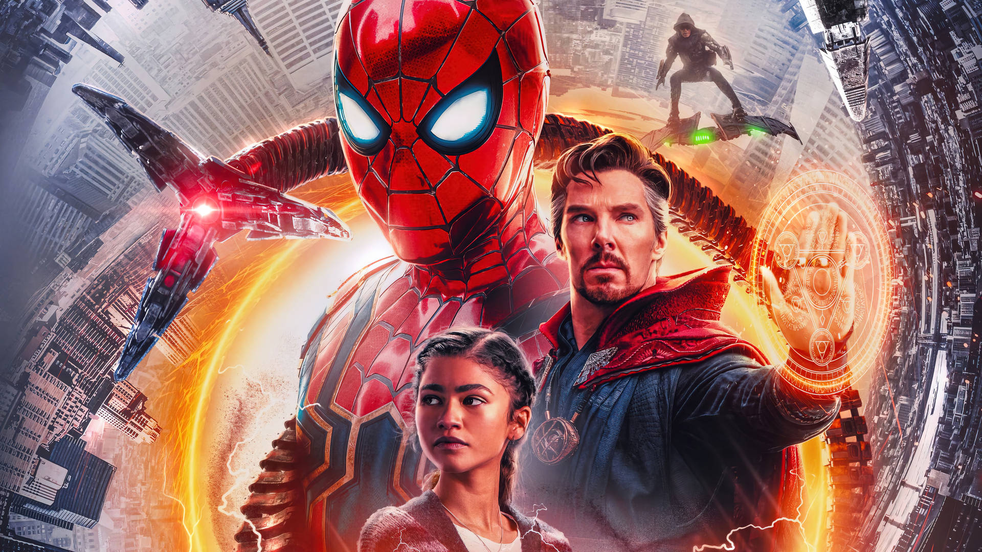 Marvel Desktop Spider-man: No Way Home Background