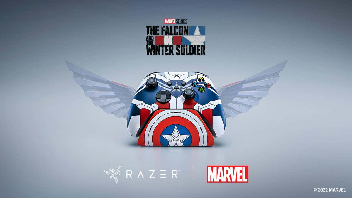 Marvel Falcon Logo 1200 X 675 Wallpaper