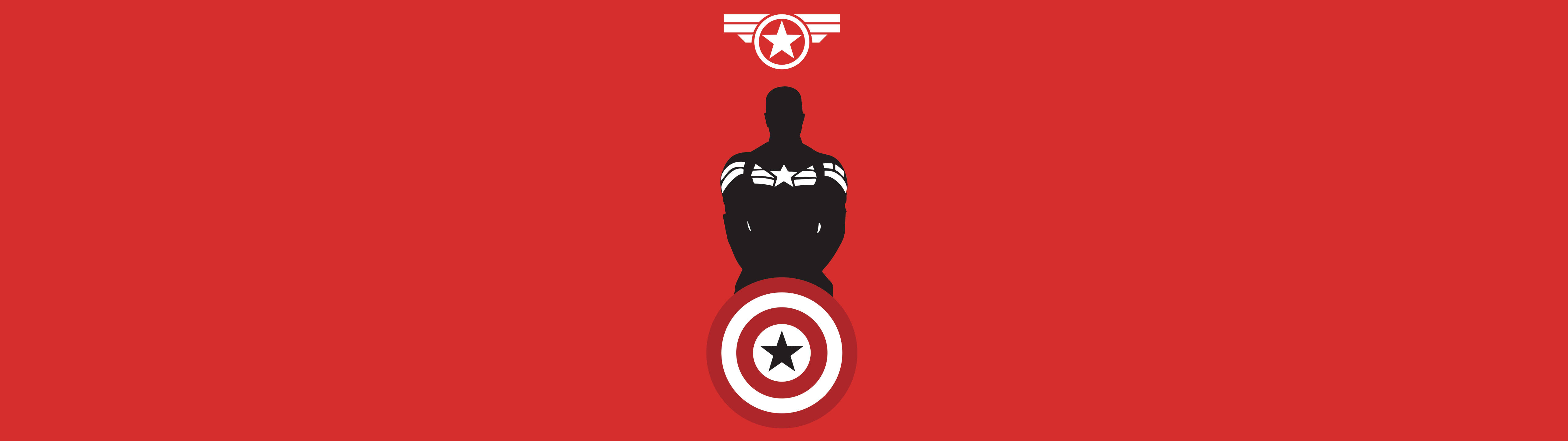 Marvel Hero Captain America 5120 X 1440 Background
