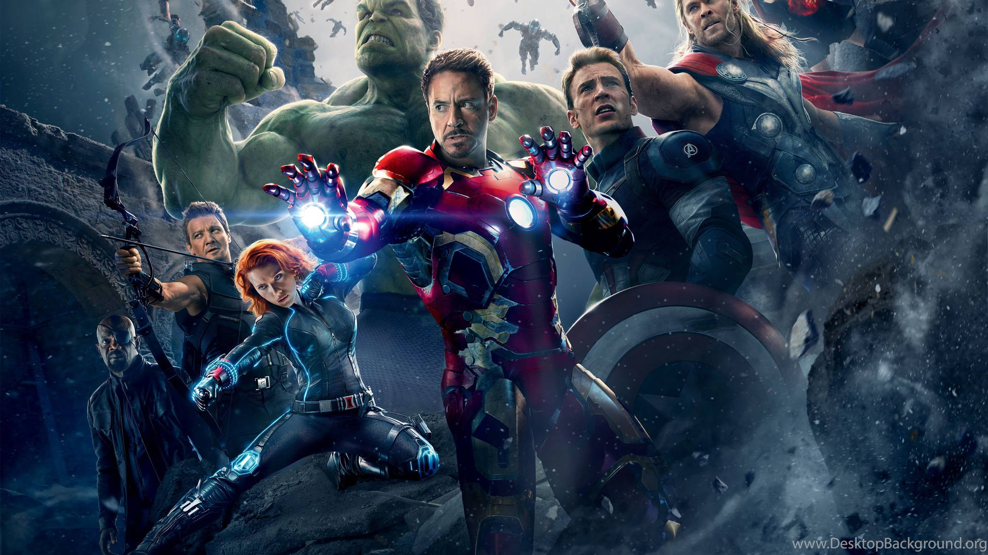 Marvel Heroes Age of Ultron Wallpaper