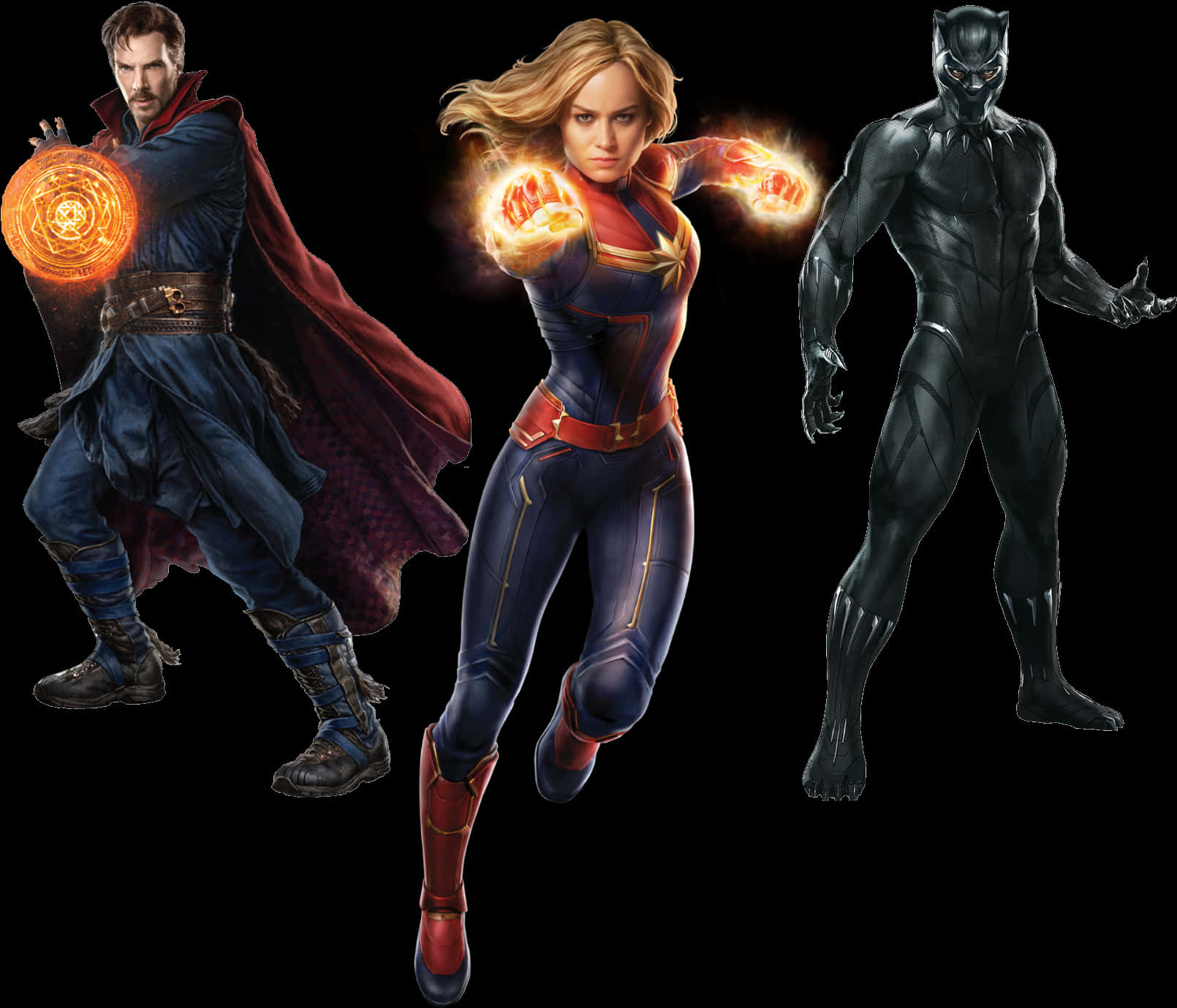 Marvel Heroes Triumvirate PNG