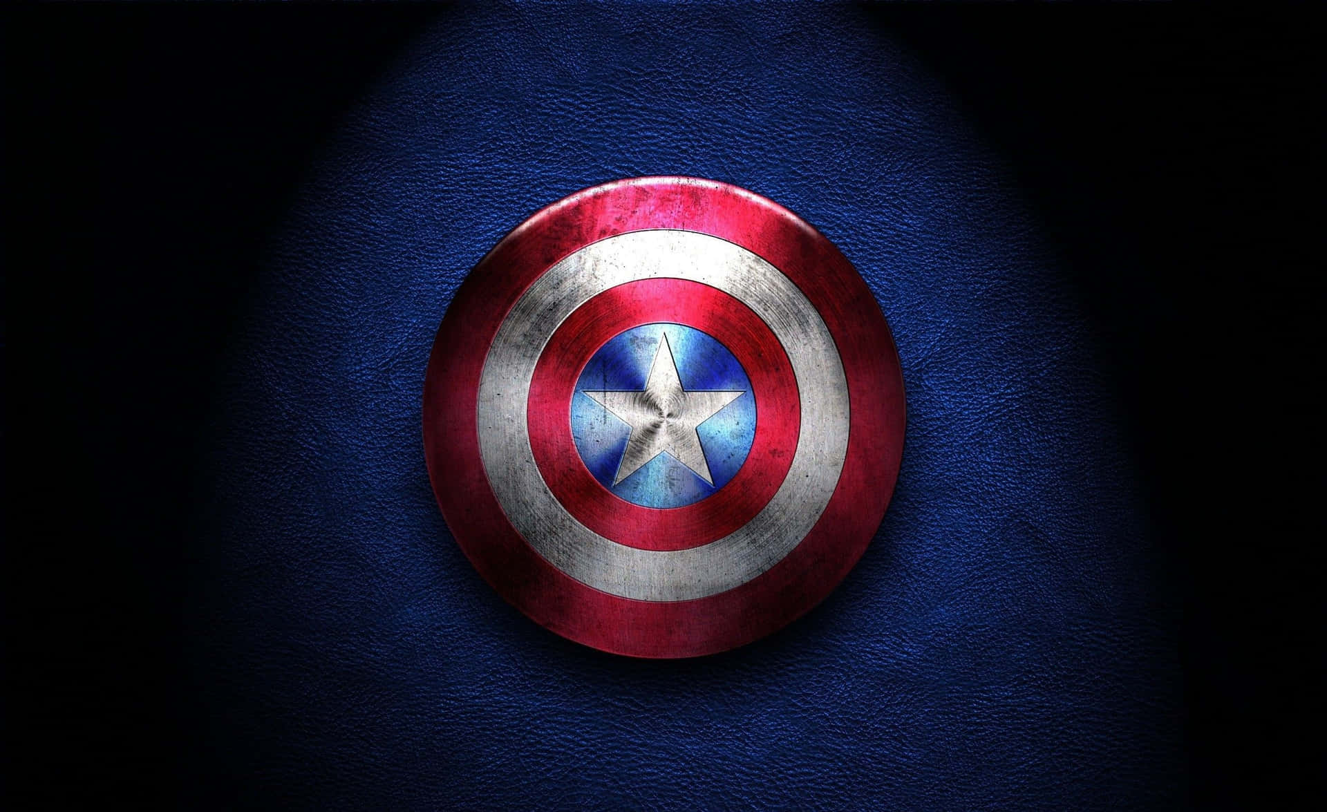 Sfondocon Lo Scudo Di Captain America Sfondo