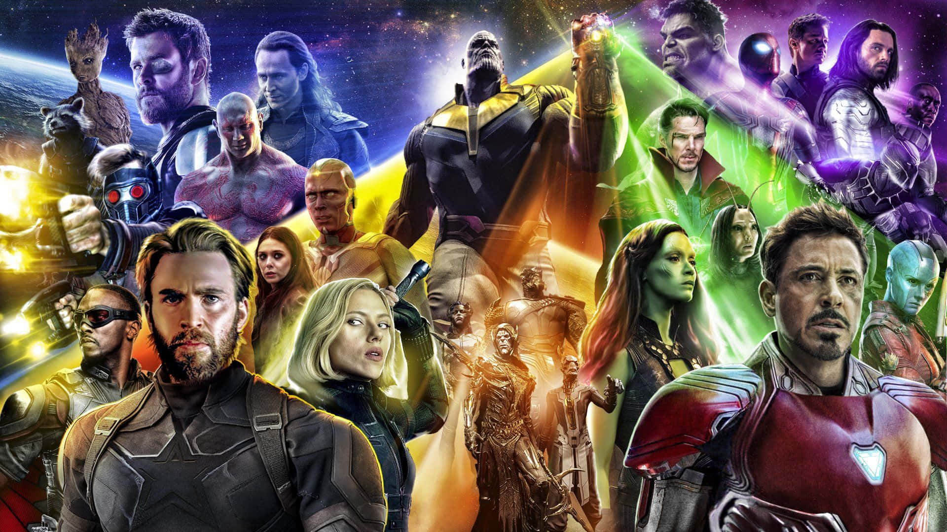 Ironmanund Die Avengers Marvel Ipad Wallpaper