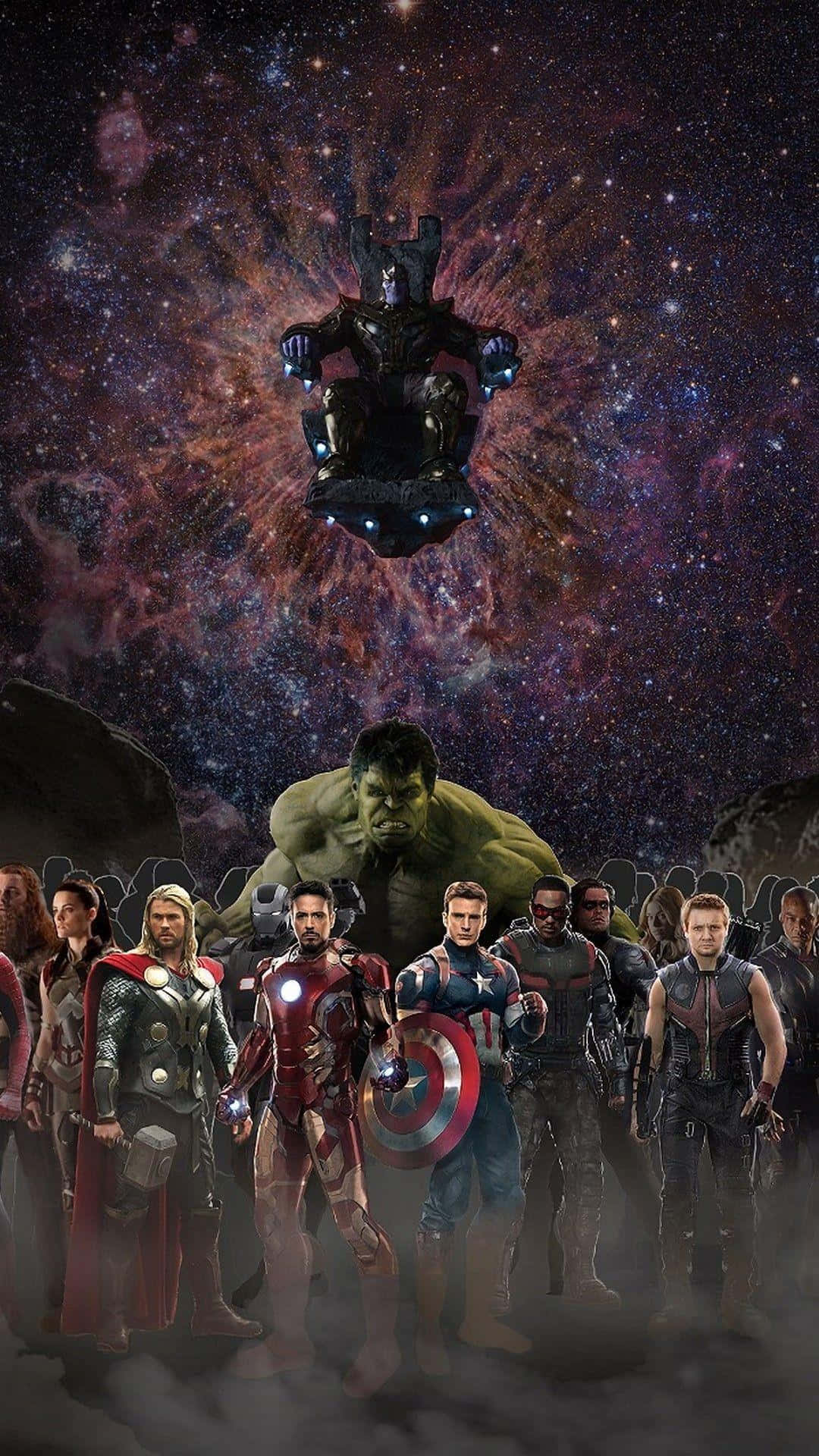 Afslør den kraftfulde stil af Marvel iPhone 11. Wallpaper