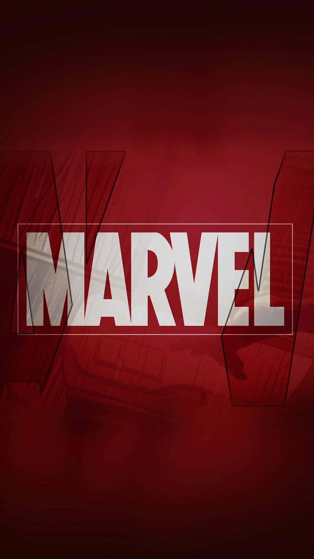 Marveliphone 11 Rotes Logo Wallpaper