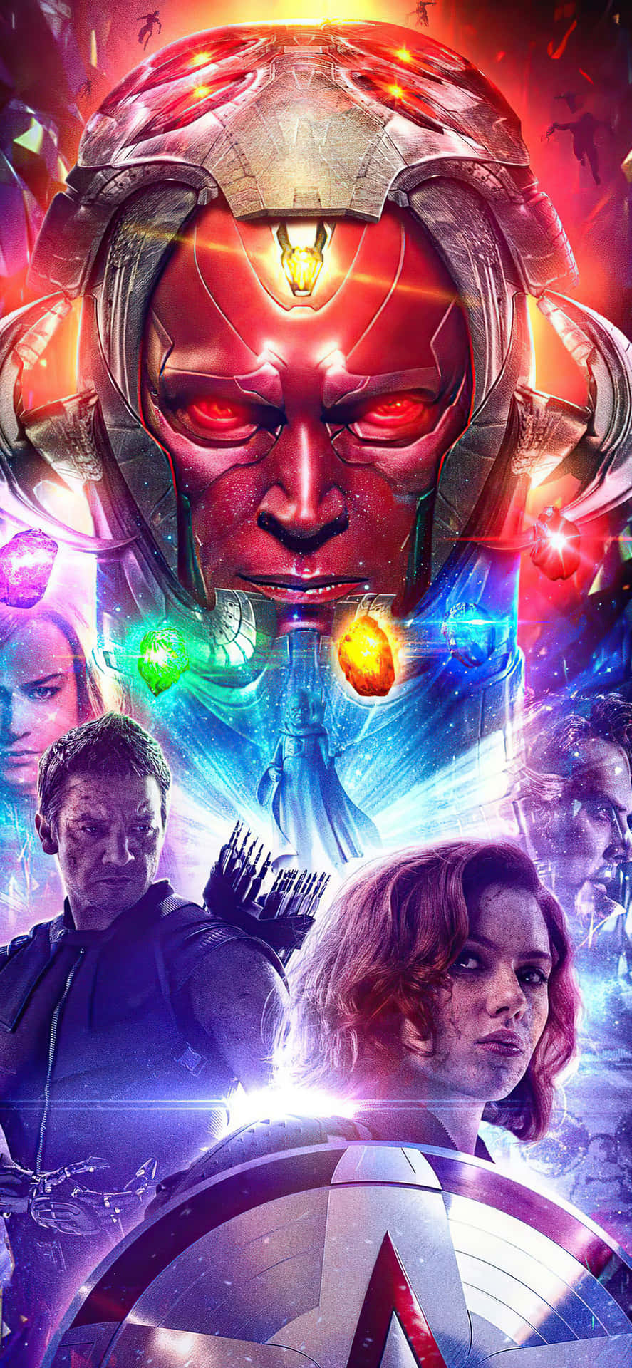 Avengers Infinity War Poster Tapet Wallpaper