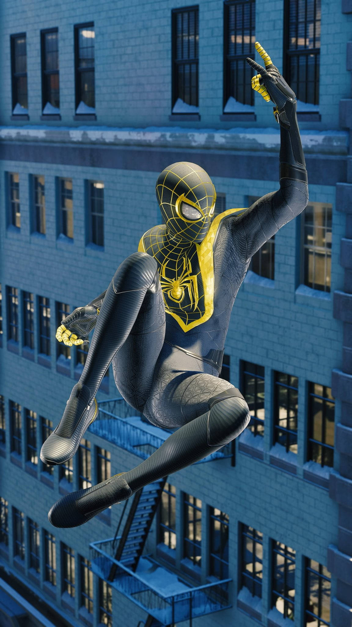 Marvel iPhone Spider Man 3D Kunsttapet Wallpaper