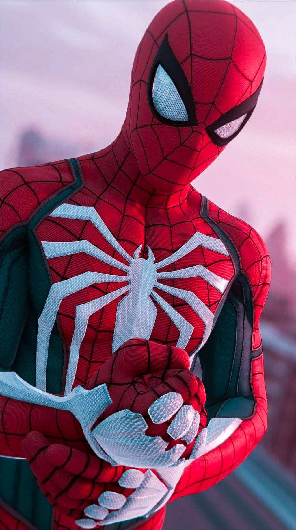 Download Marvel Iphone Spider Man Video Game Visual Wallpaper | Wallpapers .com