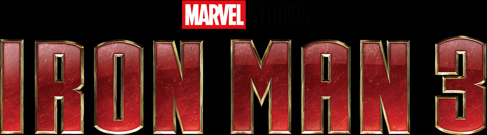 Marvel Iron Man3 Logo PNG
