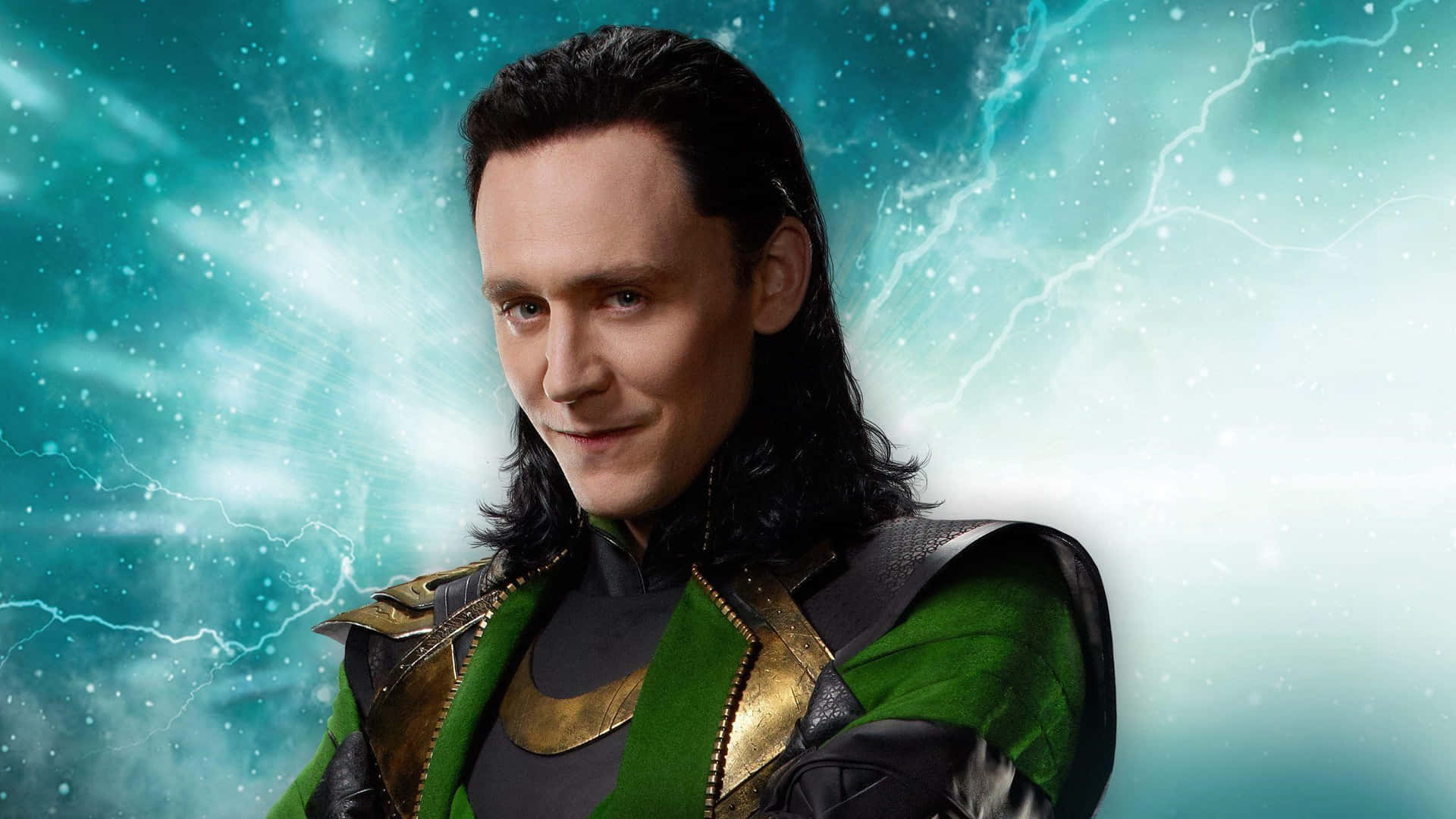 Ilpersonaggio Di Loki Della Marvel Riempie La Terra Di Dispetti. Sfondo