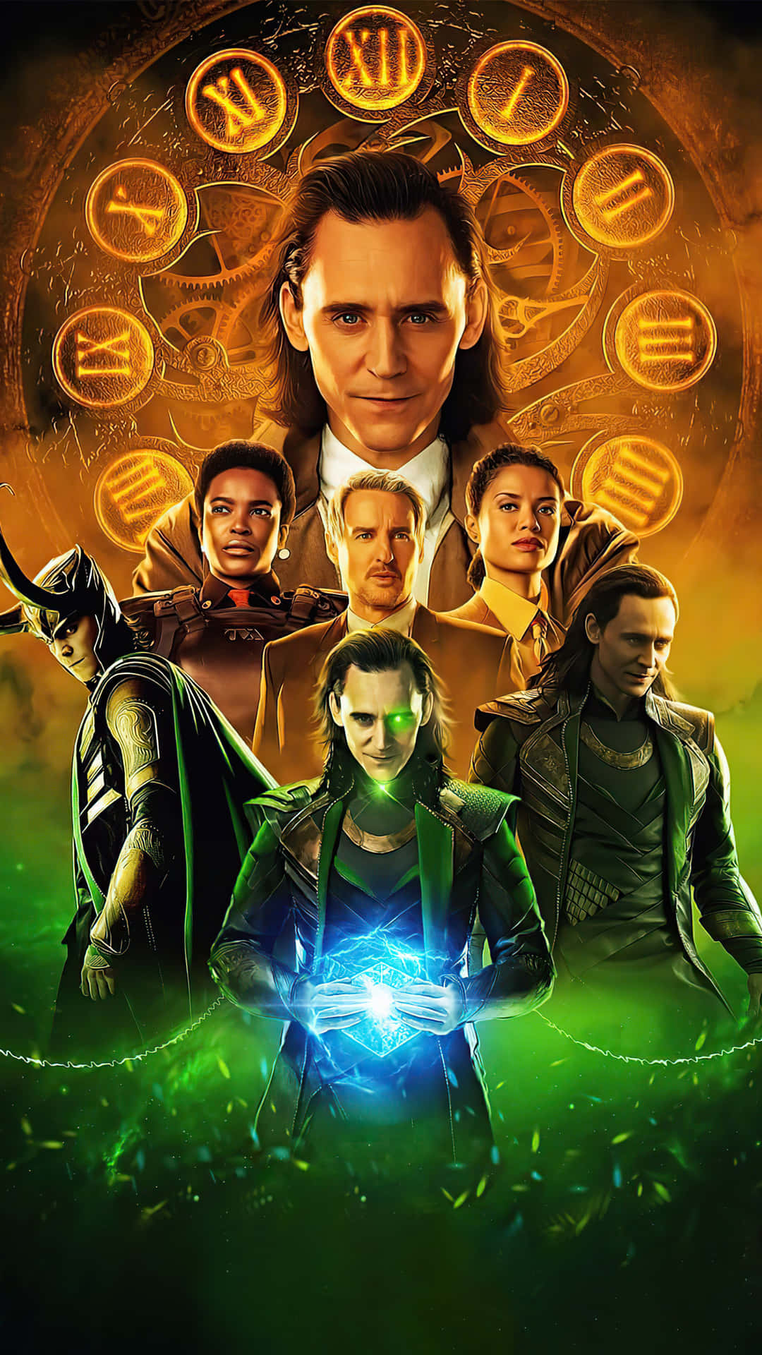 Guden af ​​ulykker - Loki. Wallpaper