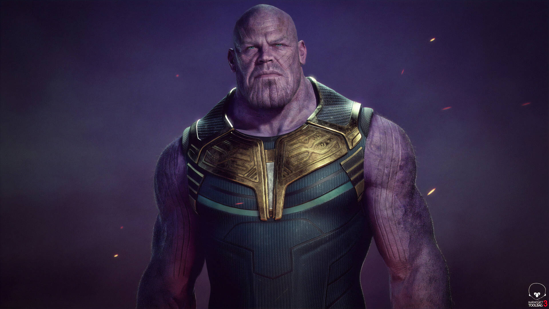 Marvel Mad Titan Thanos Hd Wallpaper