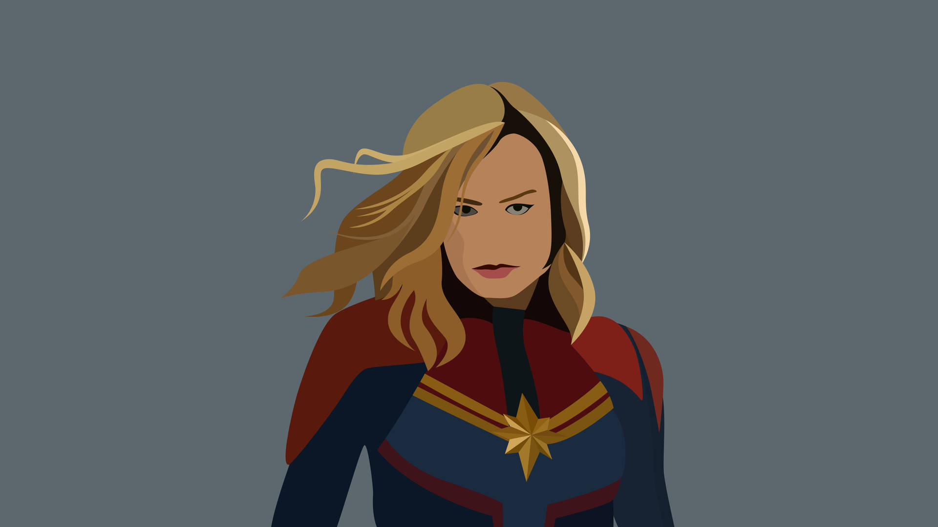 Marvel Minimalist brings you closer to the heroes Wallpaper