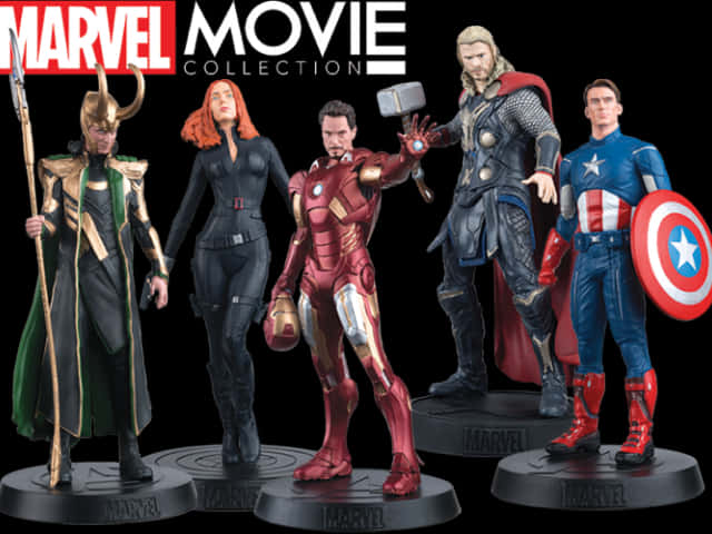 Marvel Movie Collection Figurines PNG