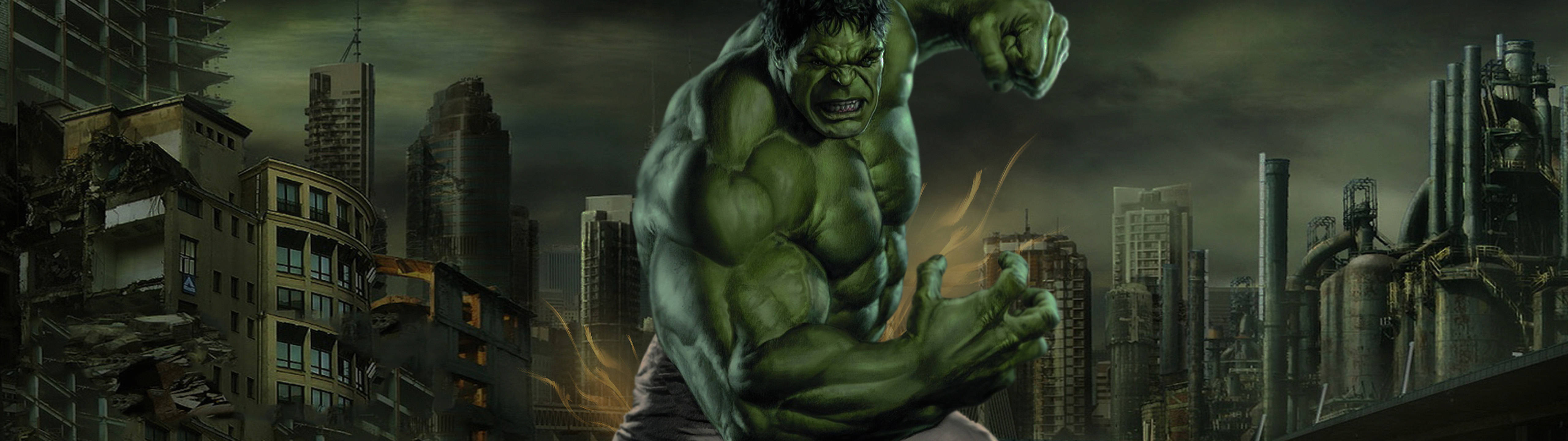 Marvel's Hulk 5120 X 1440 Background