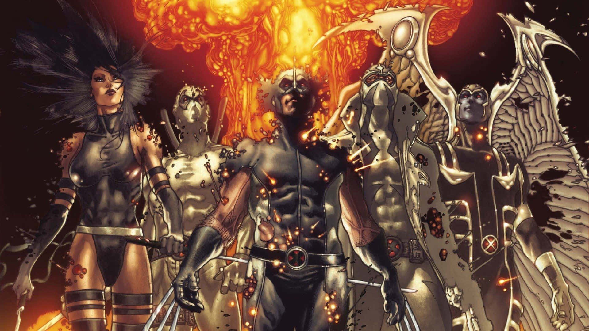 Marvel's Uncanny X-Force Wallpaper