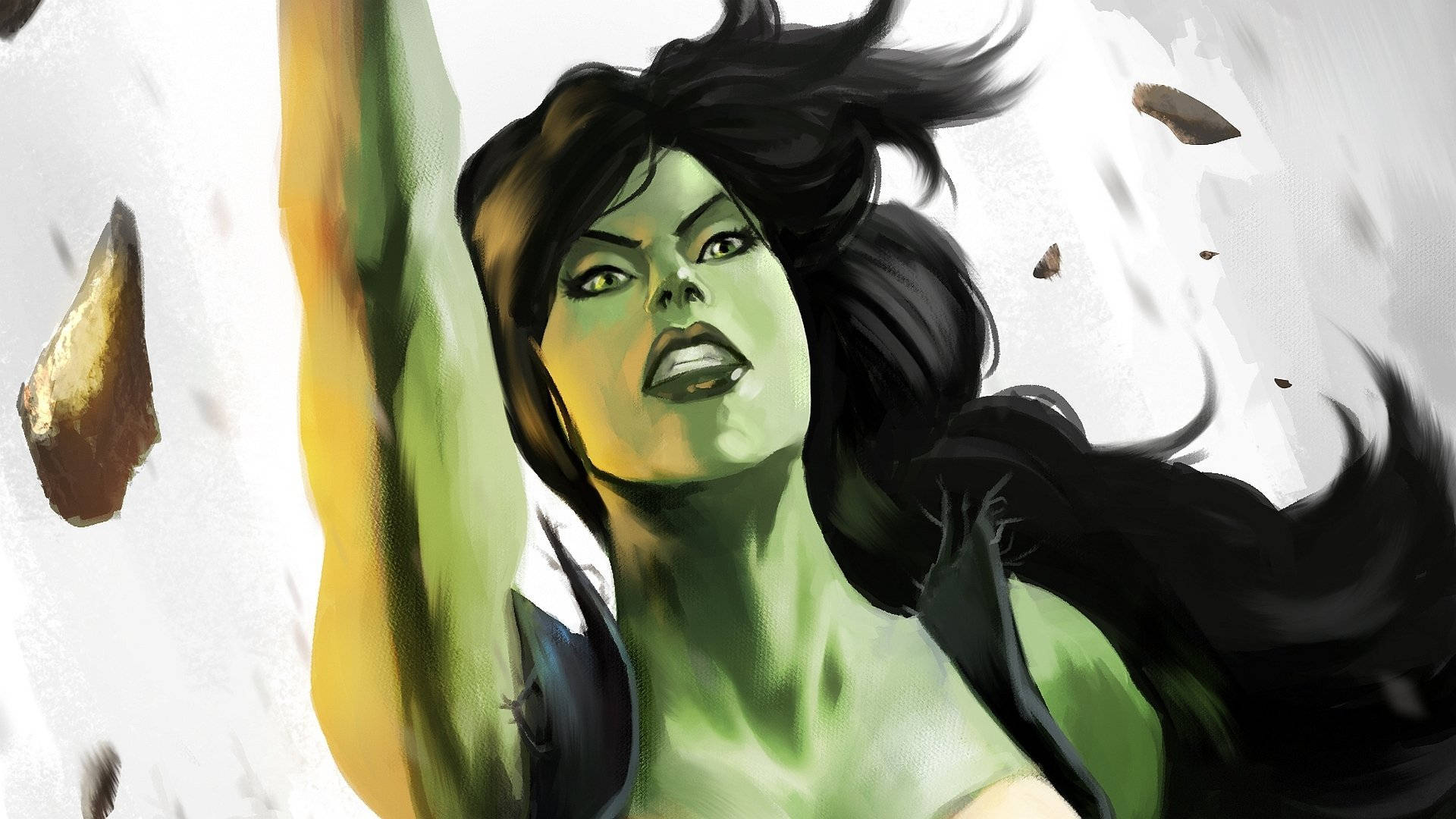 Marvel She Hulk Anime Wallpaper