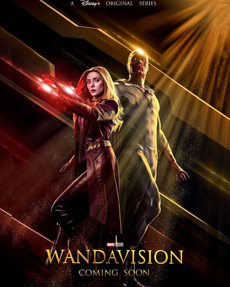 Marvel Studios Wandavision Poster 4k