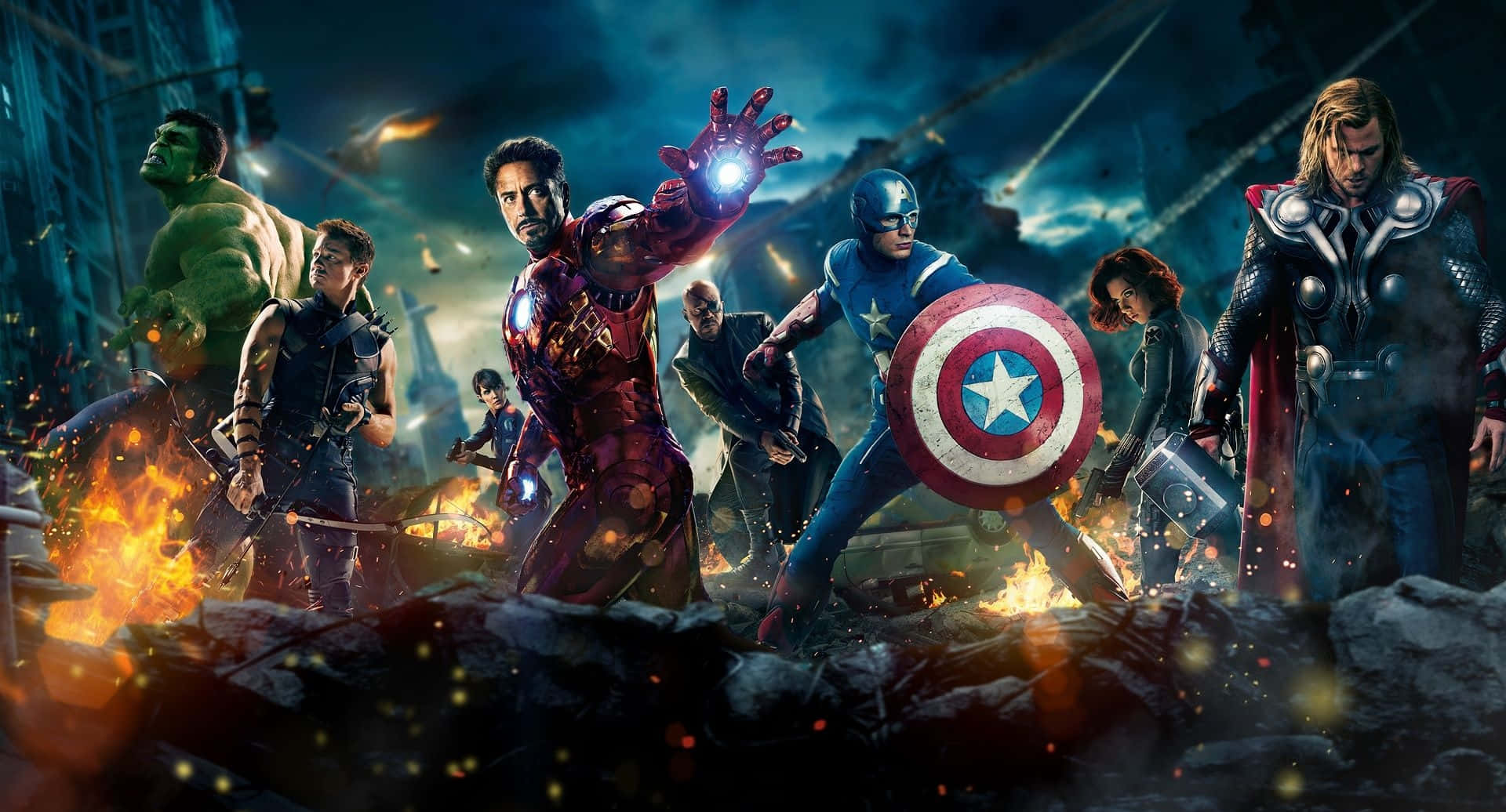 Marvel Superheroes Avengers Laptop Wallpaper