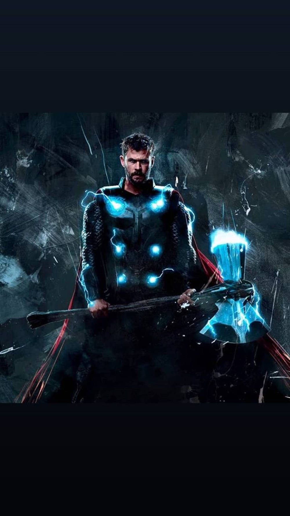 Marvel Thor Stormbreaker Portrait Wallpaper