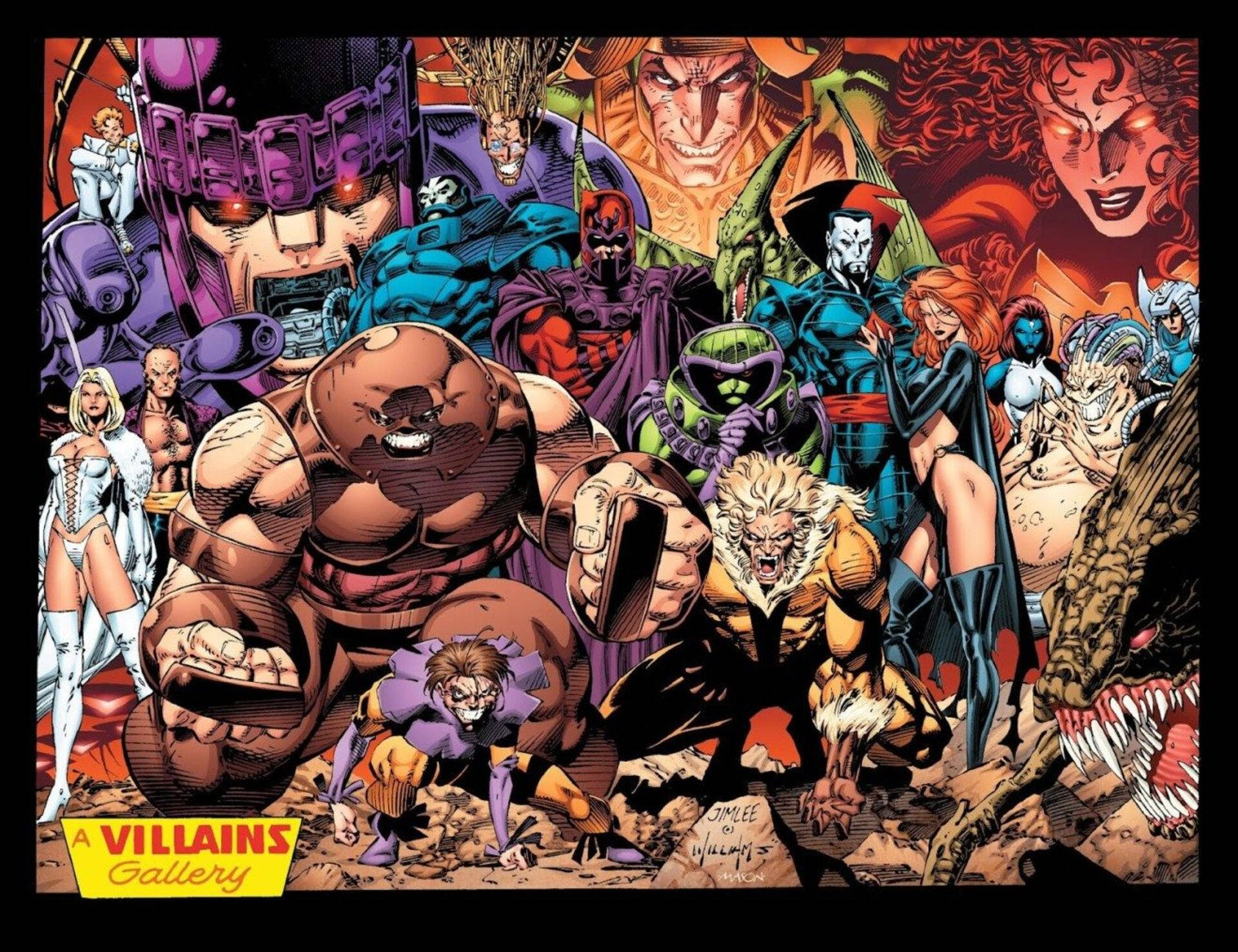 Marvel Villains Of X Men Wallpaper