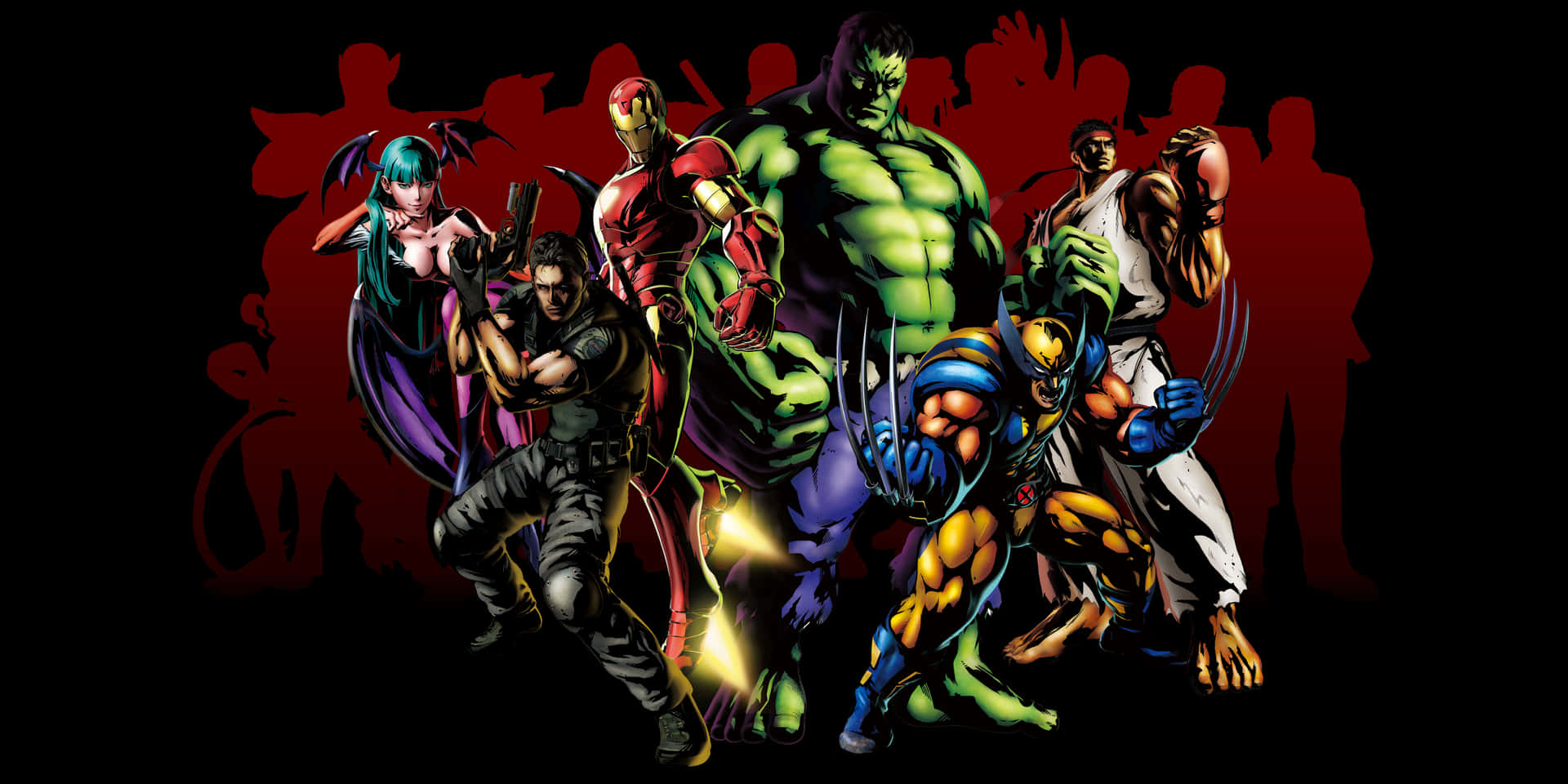 Marvel Vs Capcom 10250 X 5125 Wallpaper Wallpaper