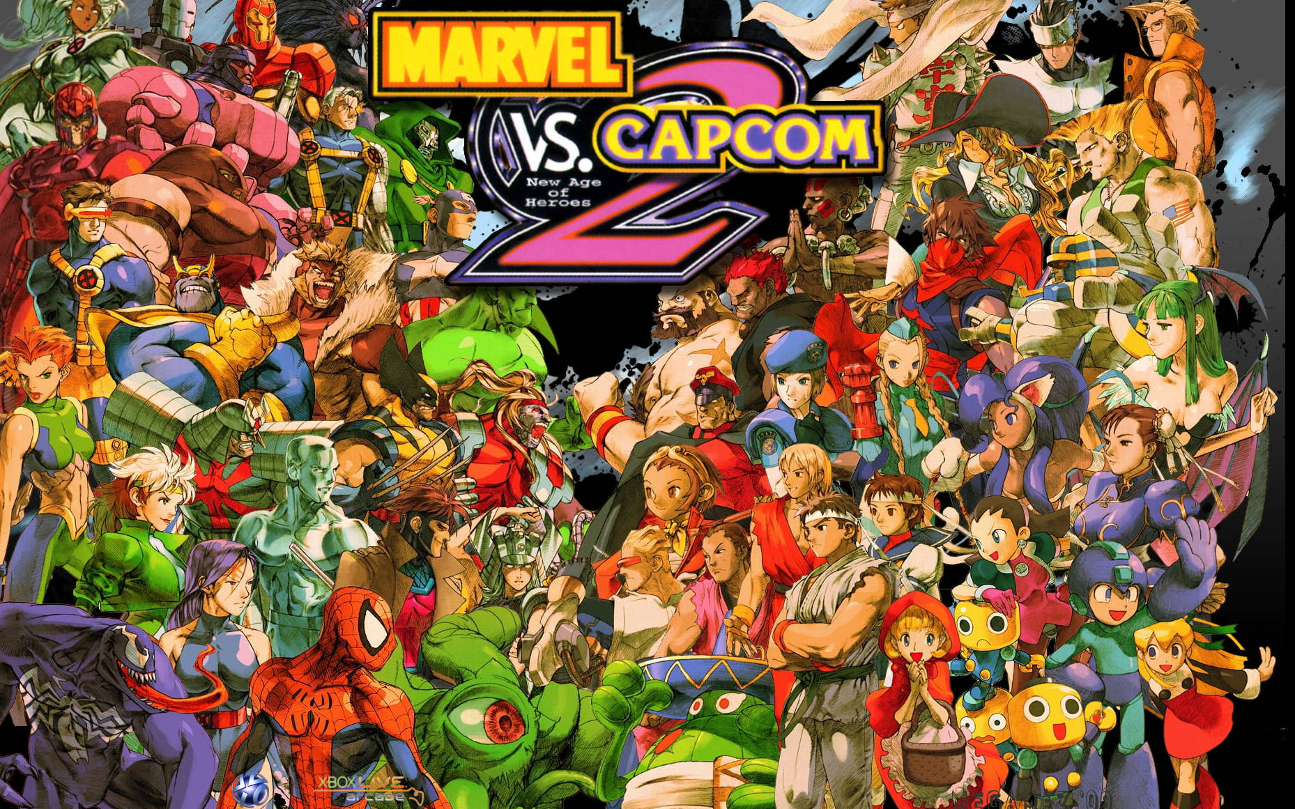 Marvel Vs. Capcom 2 Background