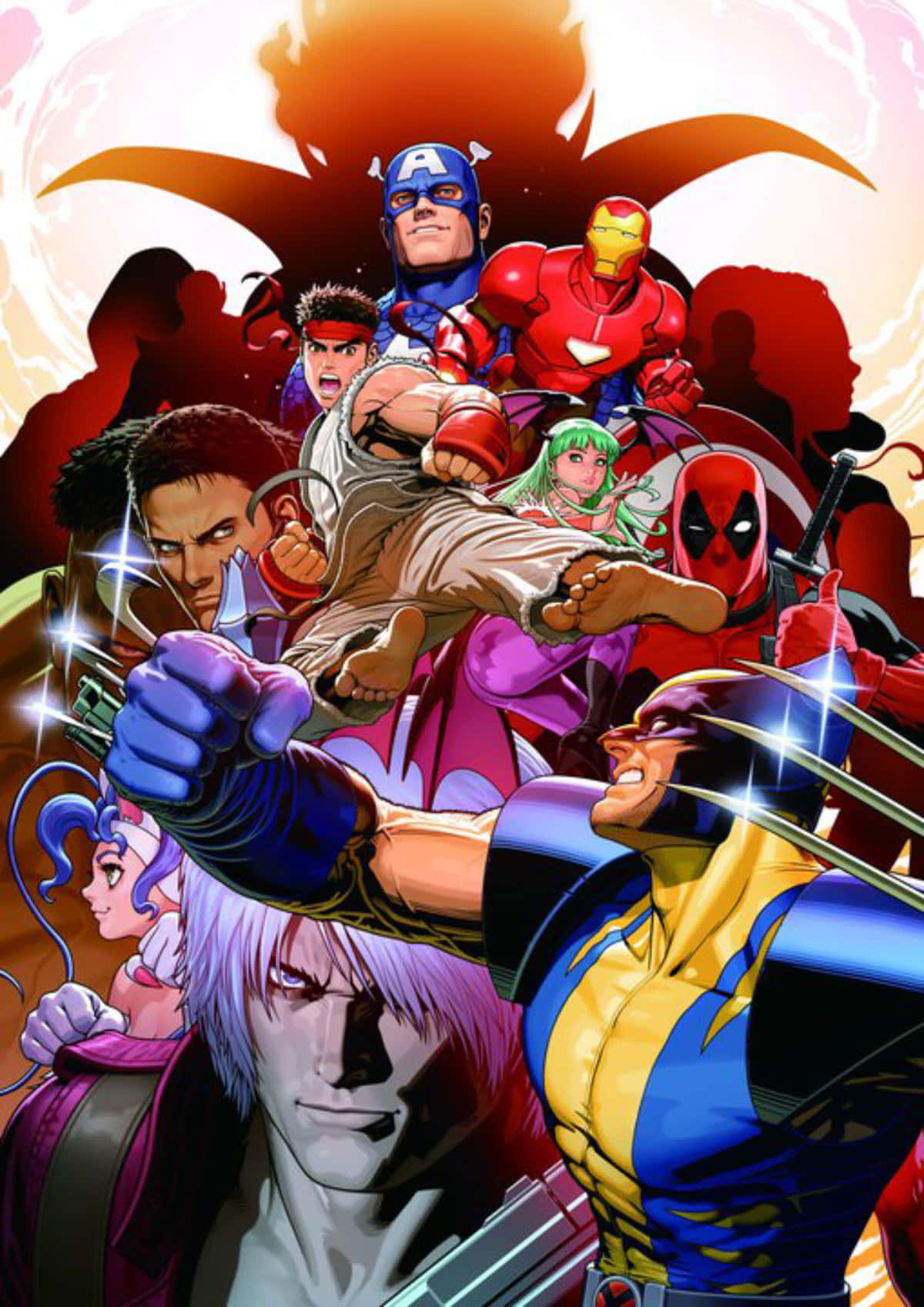 Marvel Vs Capcom Heroes Clash Wallpaper