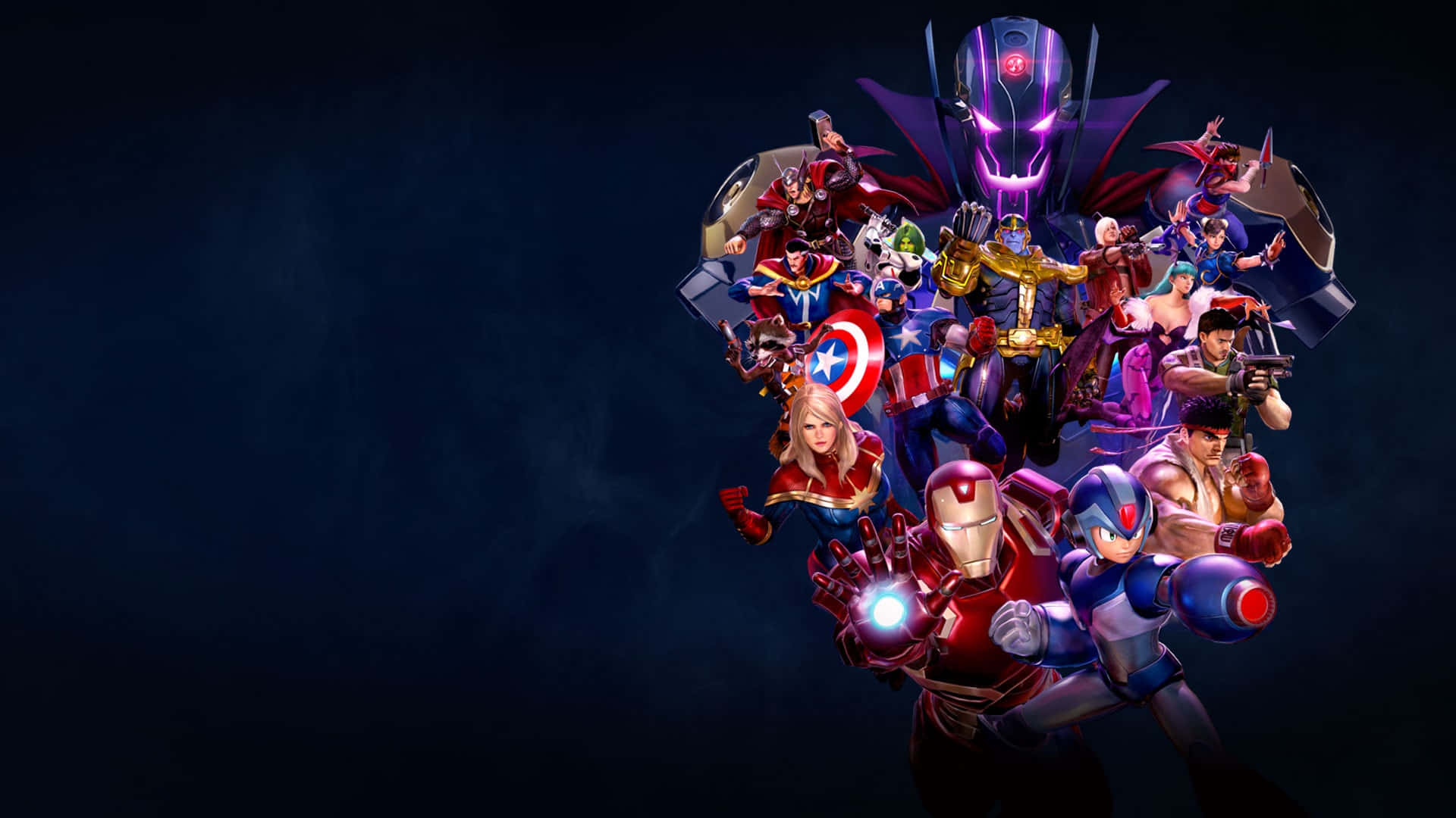 Marvel Vs Capcom Epic Showdown Wallpaper