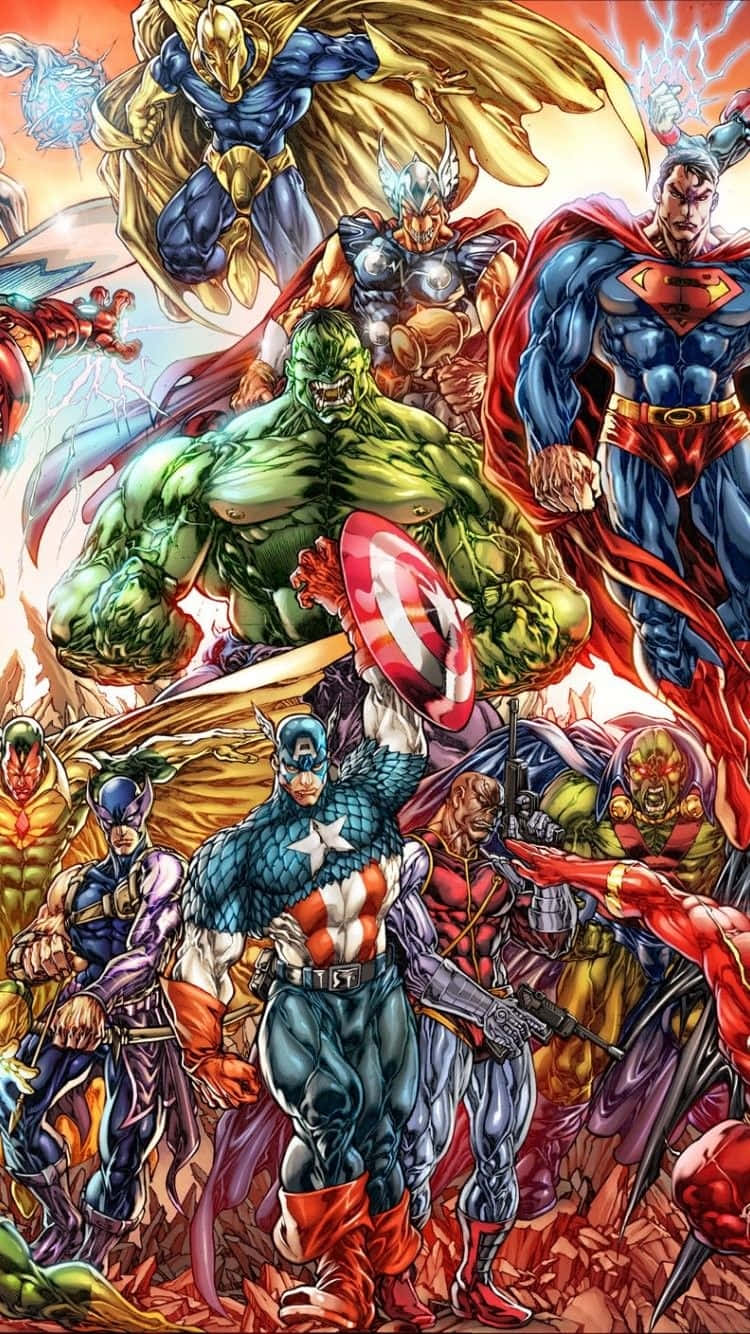 Marvel_vs_ D C_ Epic_ Showdown Wallpaper