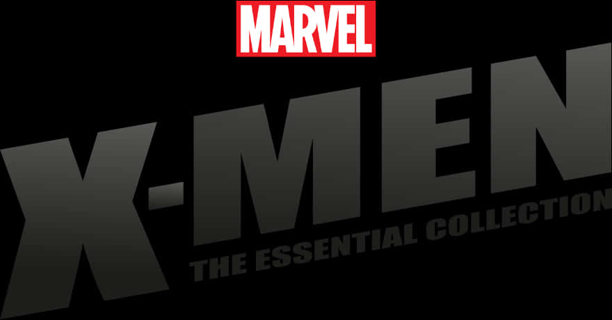 Marvel X Men Essential Collection Logo PNG