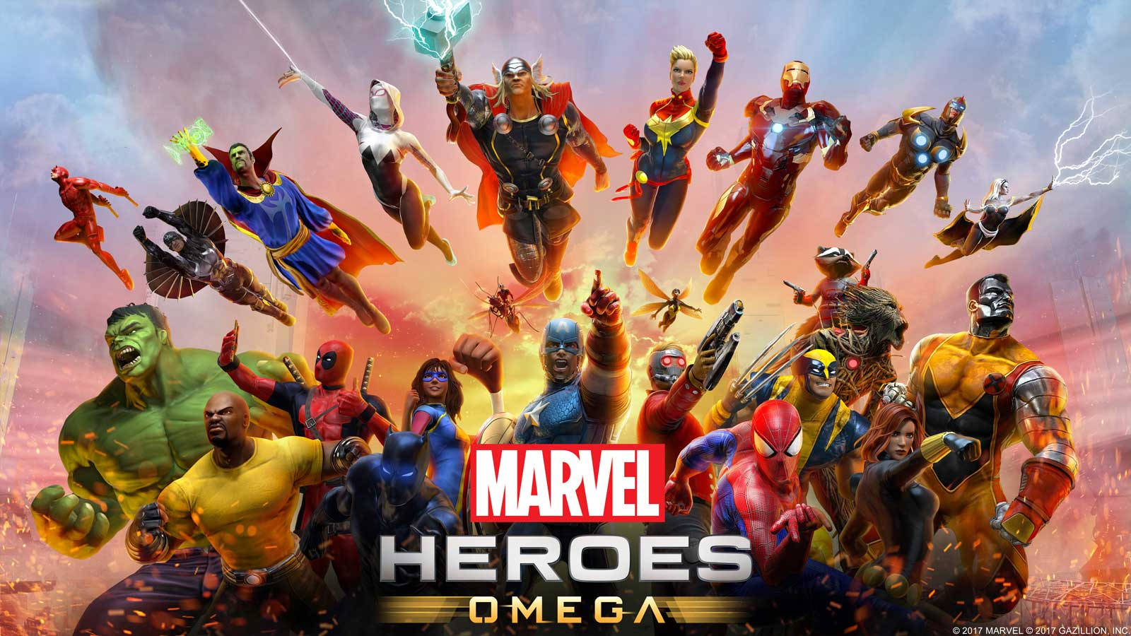 Uniscii Supereroi Definitivi Con Marvel Xbox Sfondo