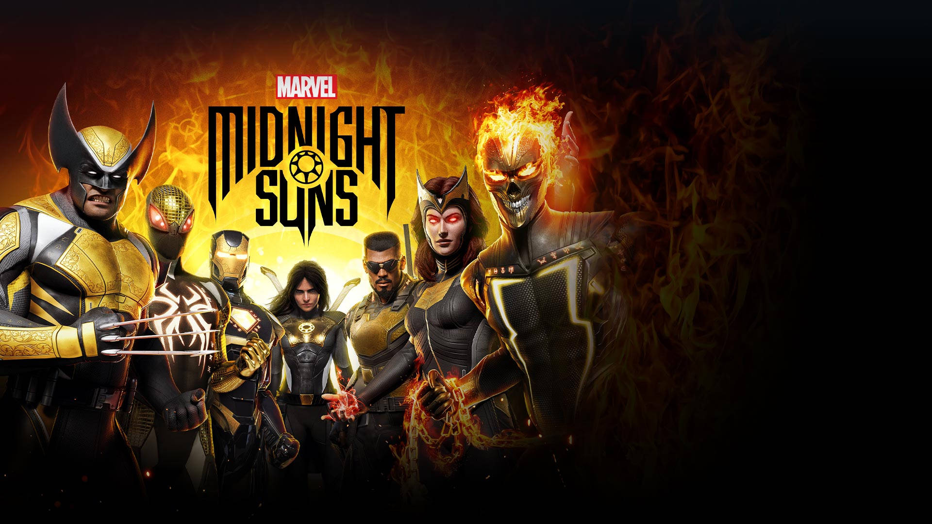 Marvel Xbox Midnight Suns Fire Wallpaper