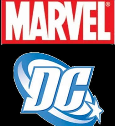 Marveland D C Logos Combined PNG
