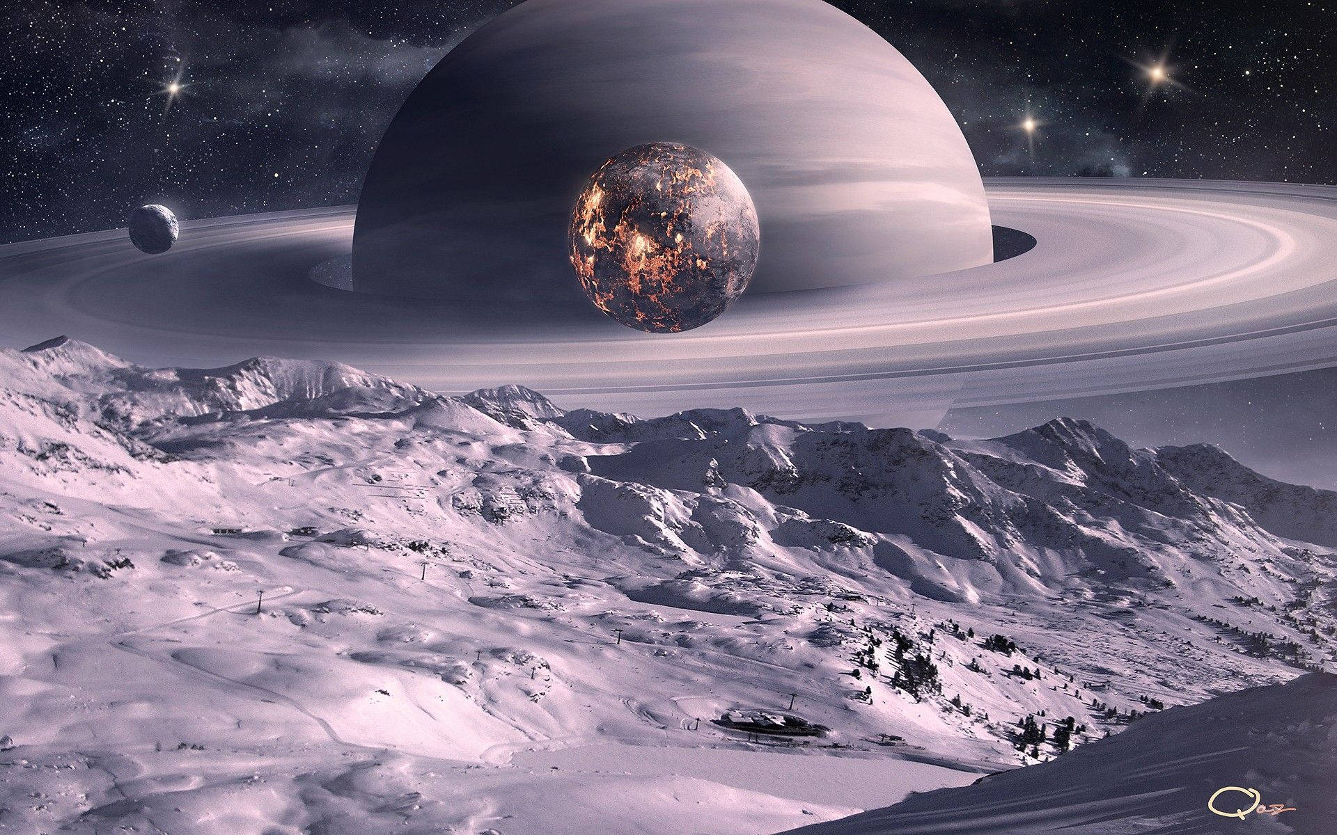 Marvelous Saturn Planet