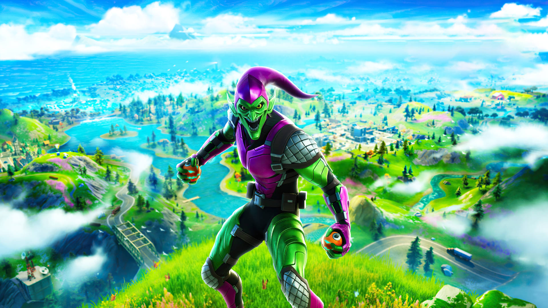 Marvel’s Green Goblin Fortnite Ipad Background