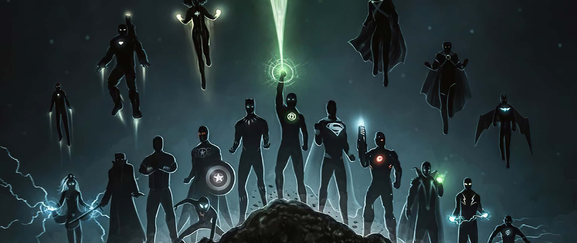 Marvelvs D C Heroes Showdown Wallpaper