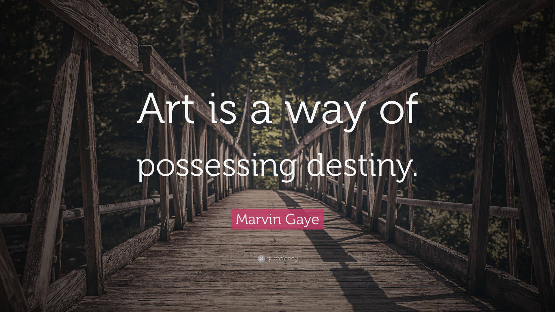 Marvin Gaye Art Quote Wallpaper