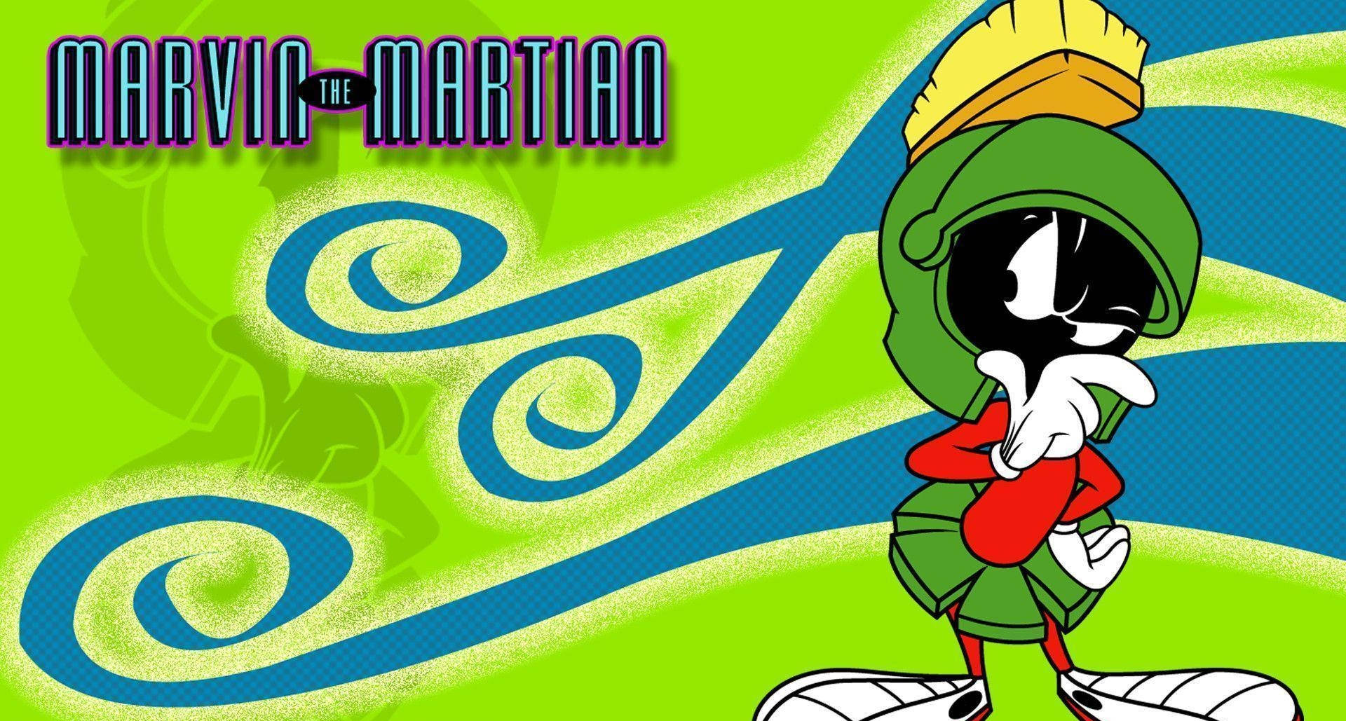 Marvin The Martian Sneaky Wallpaper
