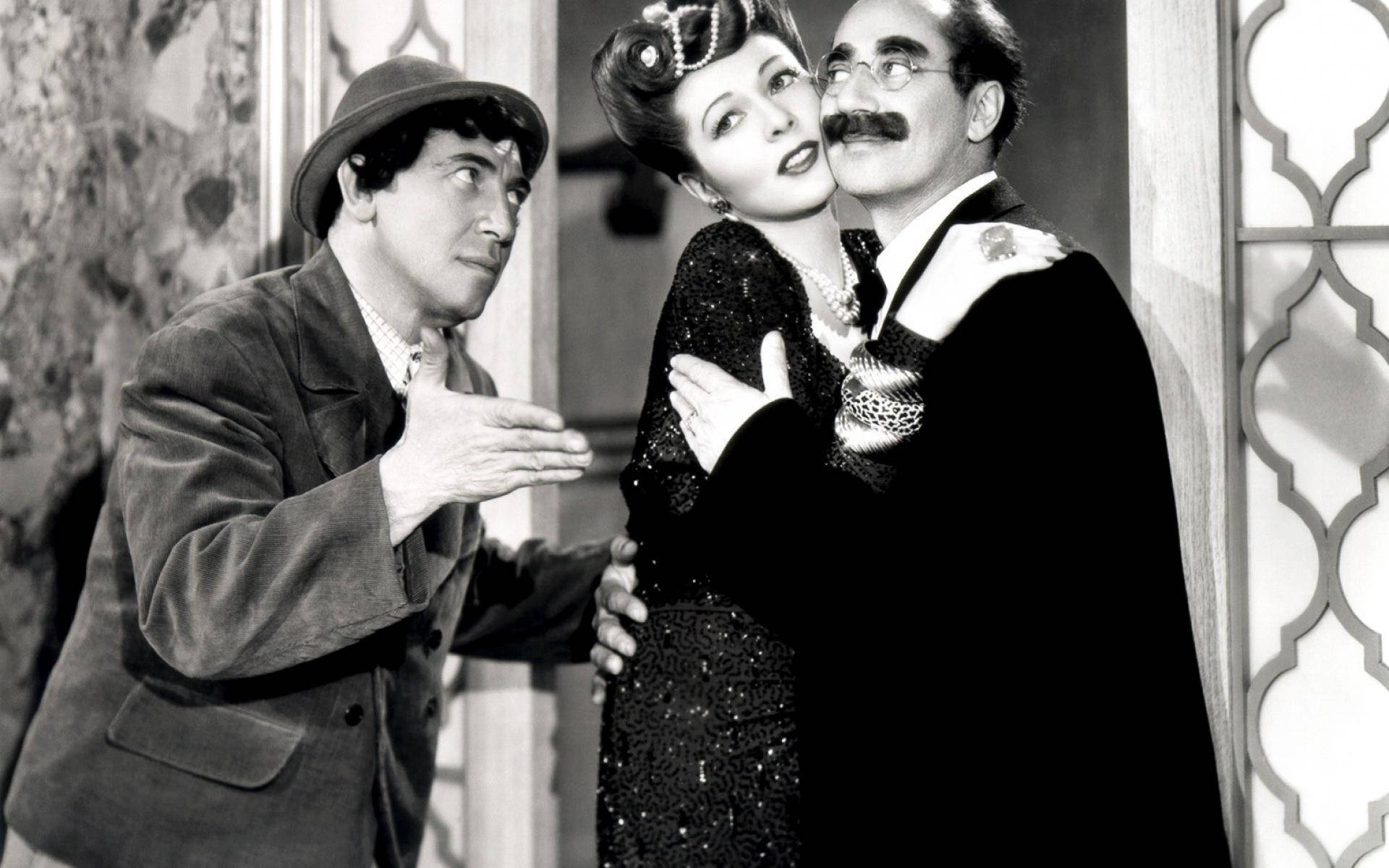 Marx Brothers And Lisette Verea Wallpaper