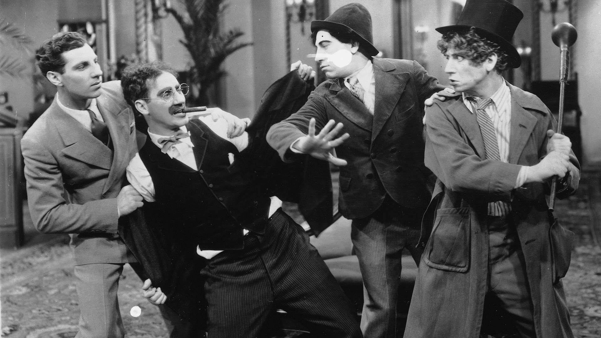 Marx Brothers In A Skit Wallpaper
