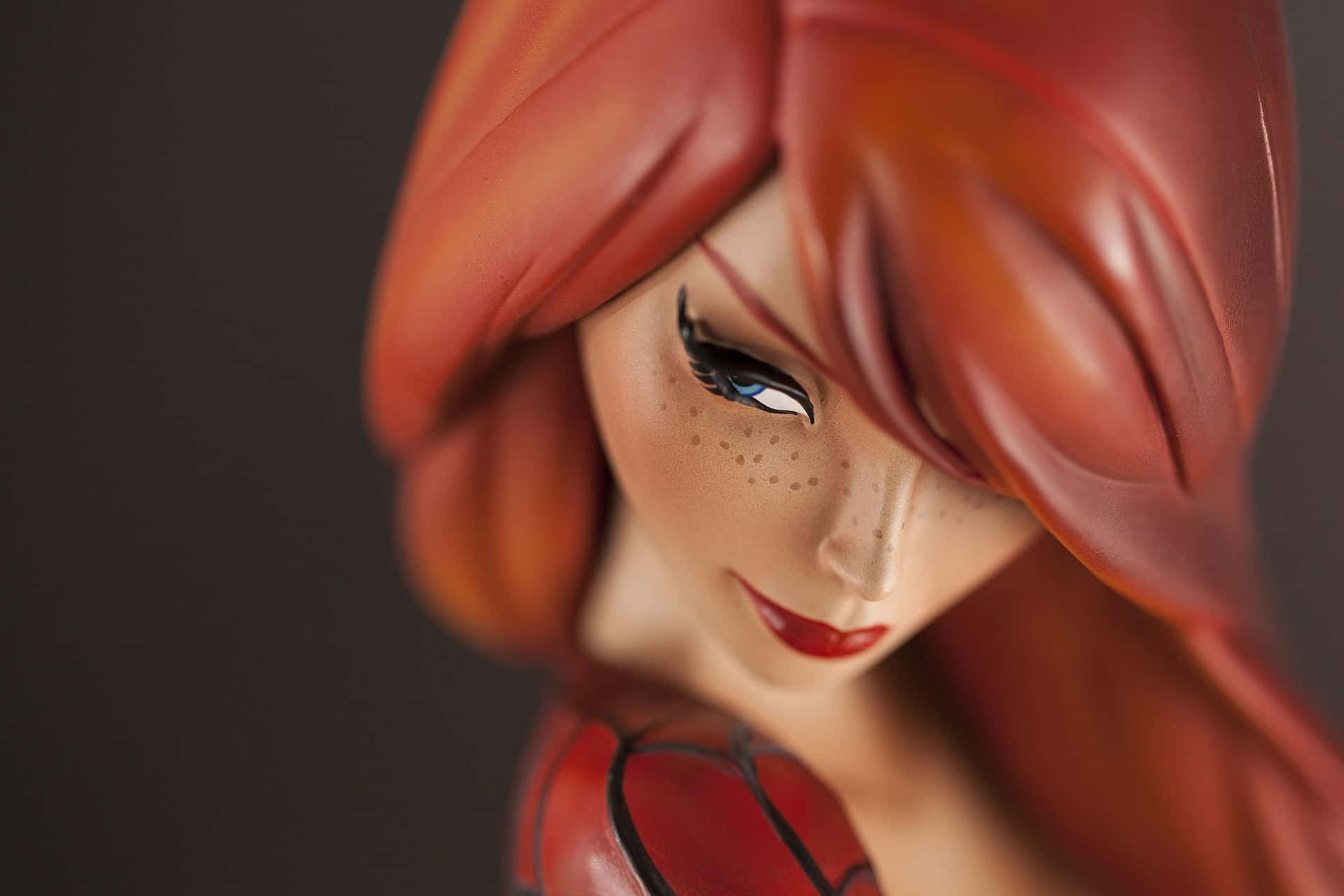 Marvel's Mary Jane Watson in a Contrasting World Wallpaper