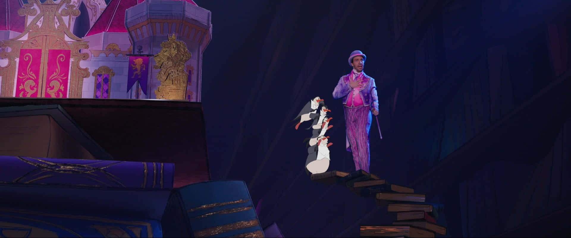 Mary Poppins Animated Adventure Wallpaper