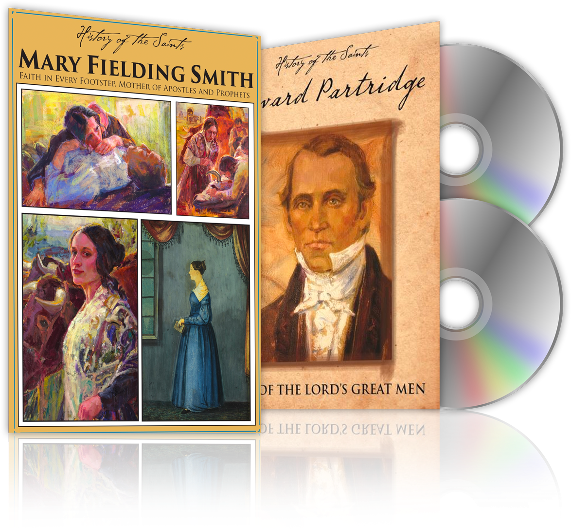 Mary_ Fielding_ Smith_and_ Edward_ Partridge_ D V D_ Covers PNG