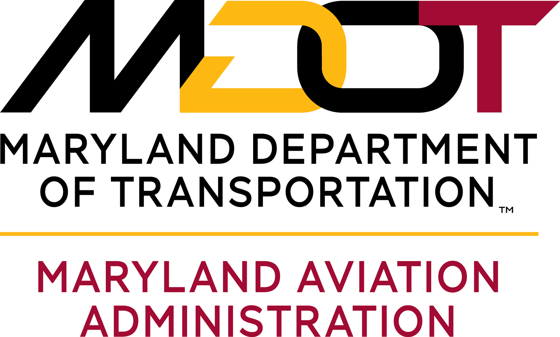Maryland Departmentof Transportation Aviation Administration Logo PNG