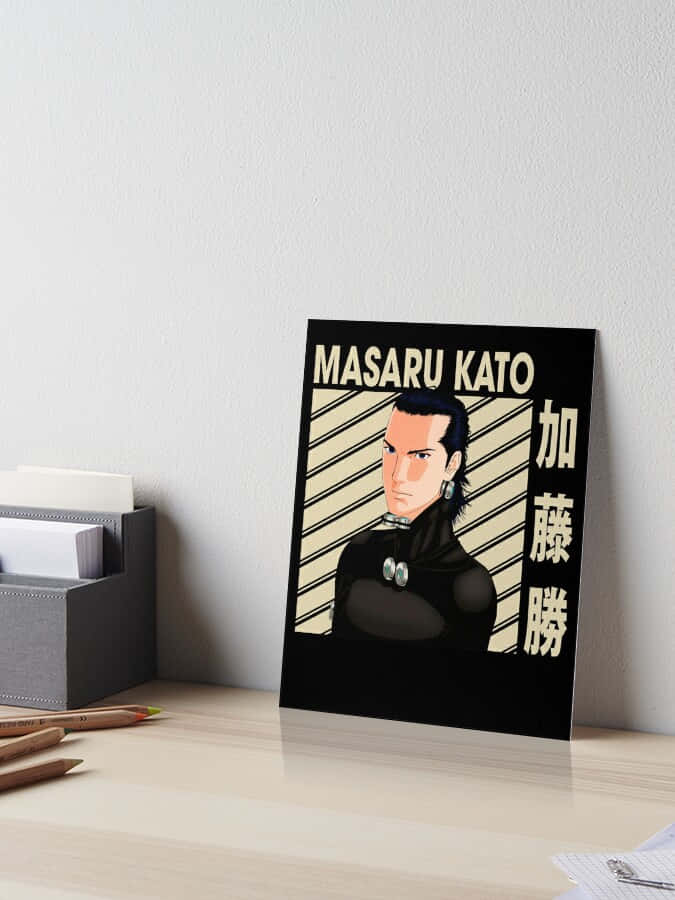 Masaru Kato Anime Character Poster Wallpaper