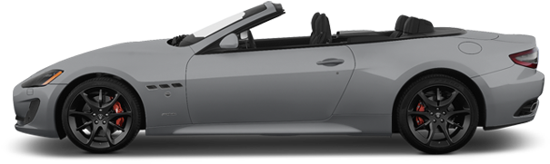 Maserati Convertible Side View PNG