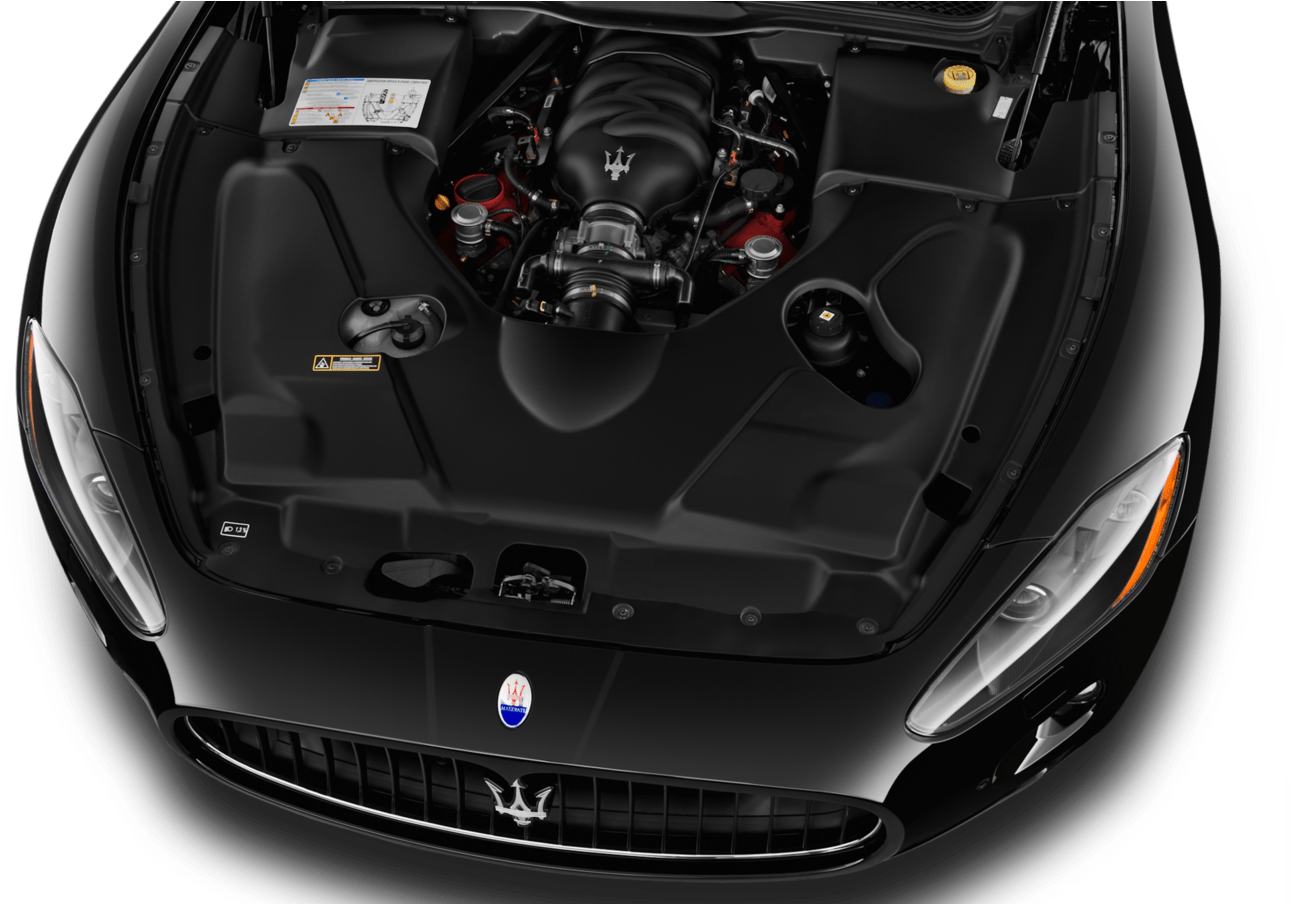 Maserati Engine Bay View PNG